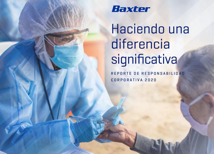 Compromiso y reporte de responsabilidad corporativa Baxter 2020